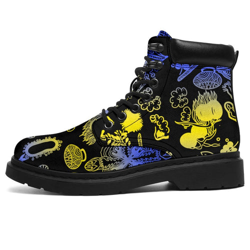 aboriginal-leather-boots-australian-golden-wattle-all-season