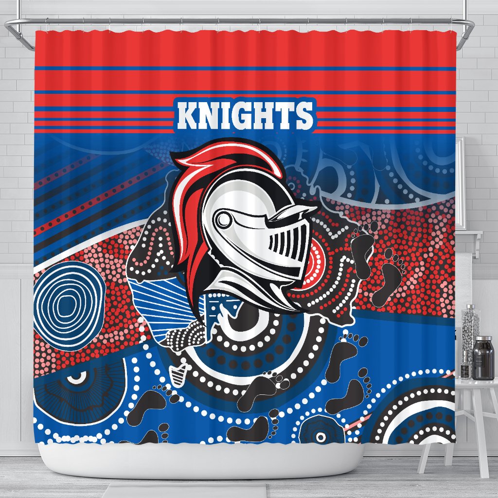 knights-shower-curtain-newcastle-aboriginal-horizontal-style