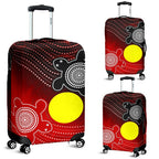 aboriginal-luggage-covers-indigenous-circle-dot-painting-style