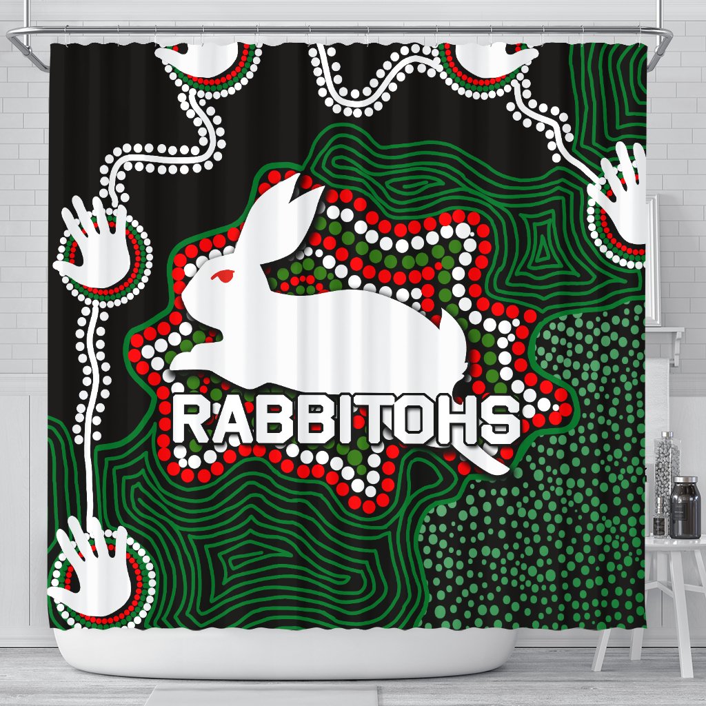 rabbitohs-shower-curtain-aboriginal-2