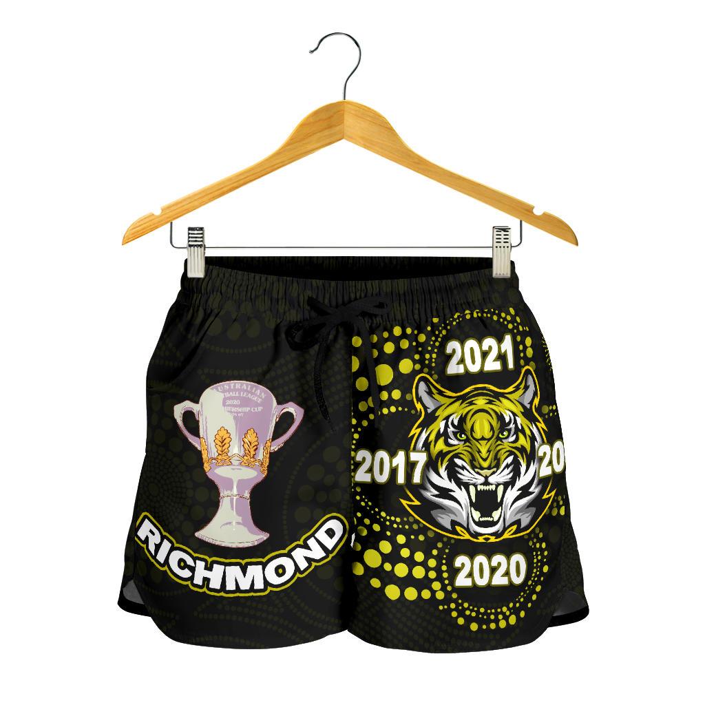 Richmond Premier Women Shorts Legendary Tigers Indigenous - Vibe Hoodie