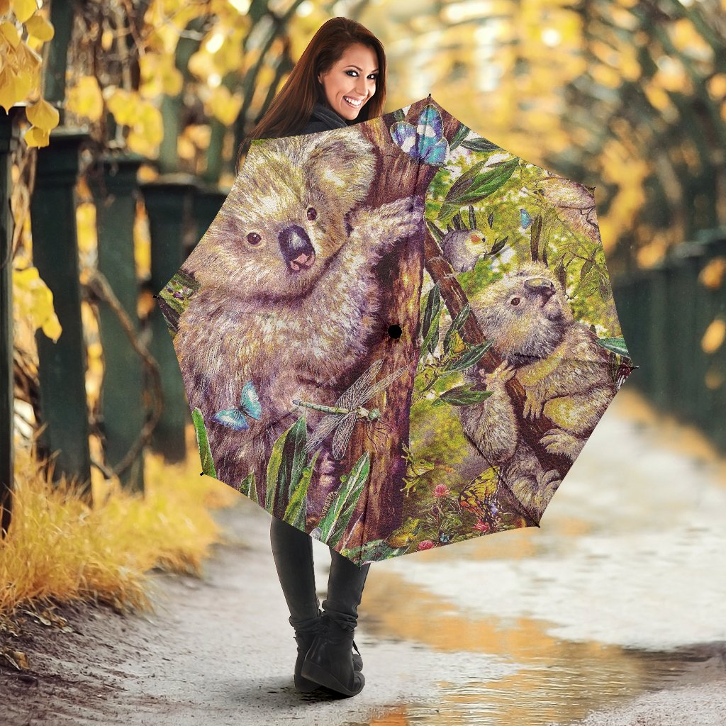 koala-umbrella-3d-koala-with-waratah-flower-umbrella