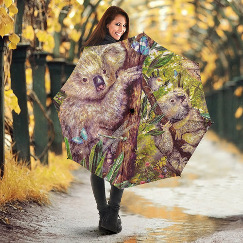 koala-umbrella-3d-koala-with-waratah-flower-umbrella