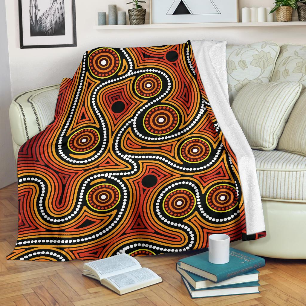 premium-blanket-indigenous-circle-dot-painting-ver01
