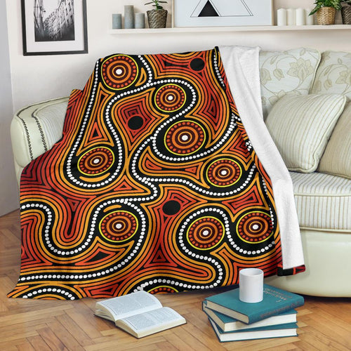 premium-blanket-indigenous-circle-dot-painting-ver01