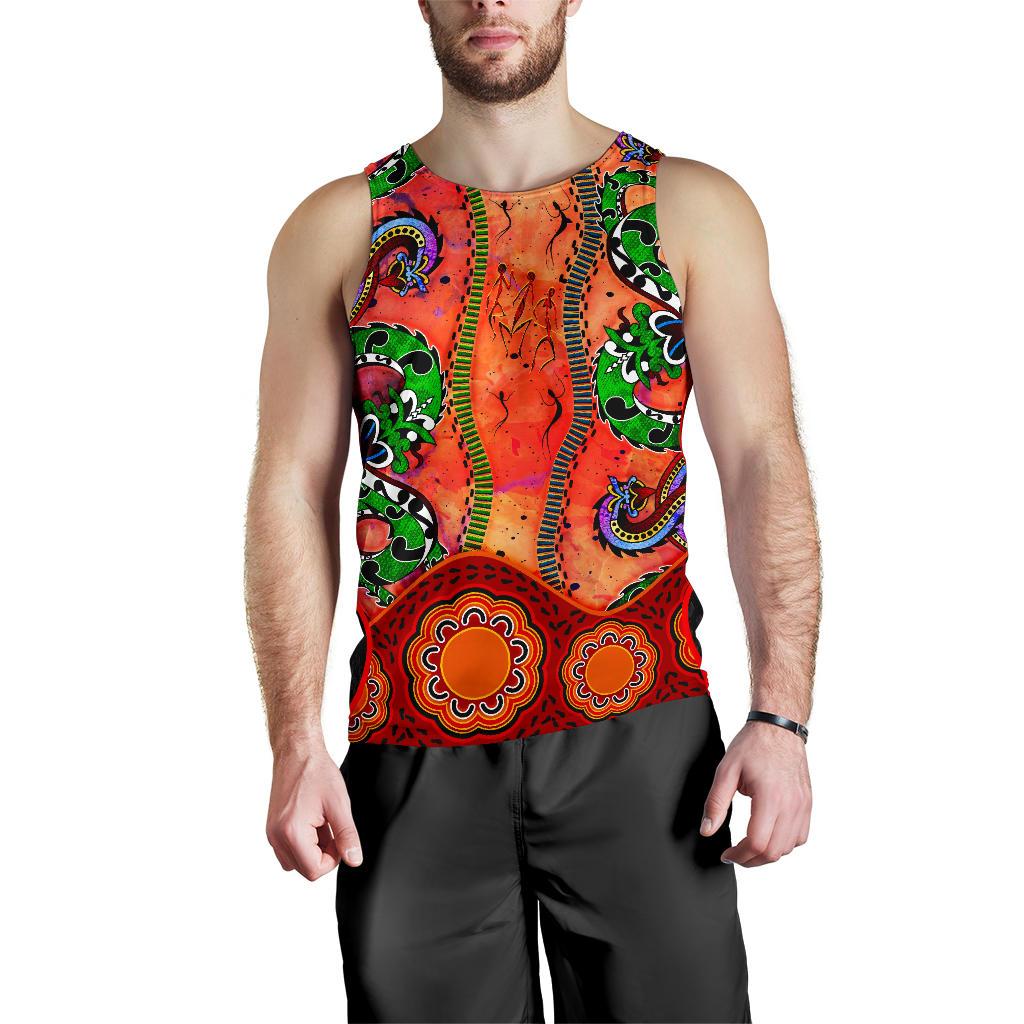 aboriginal-mens-tank-top-aussie-indigenous-patterns-orange