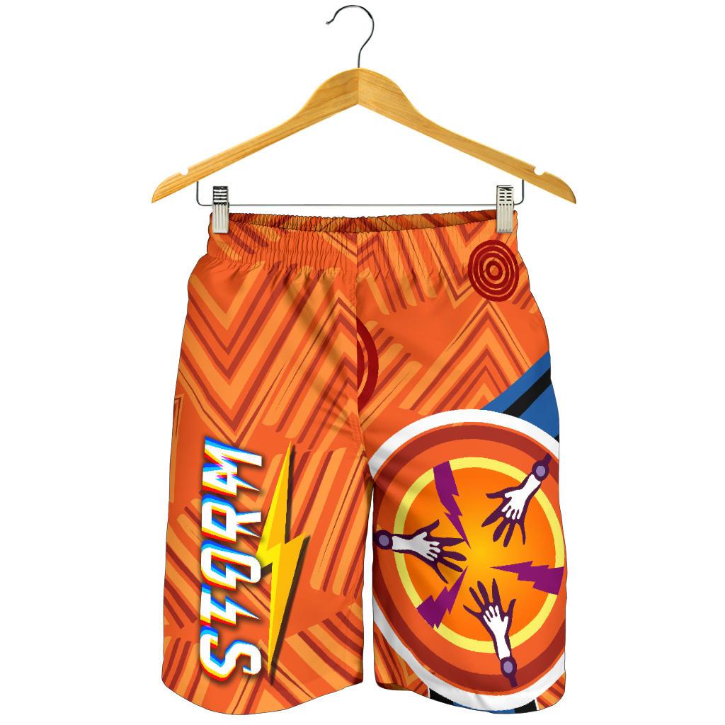 storm-men-shorts-simple-indigenous-orange