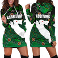 rabbitohs-womens-hoodie-dress-simple-indigenous