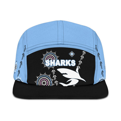 cronulla-hat-sharks-simple-indigenous-black