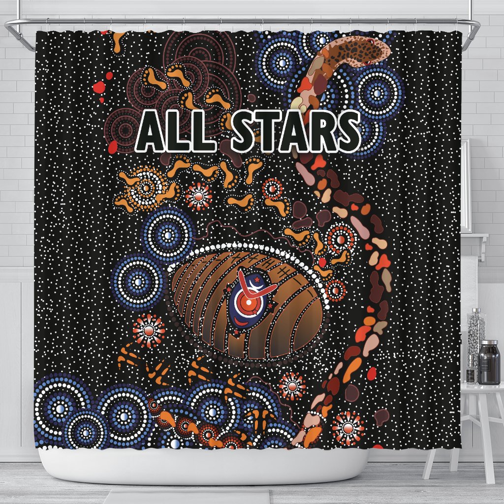 indigenous-shower-curtain-all-stars