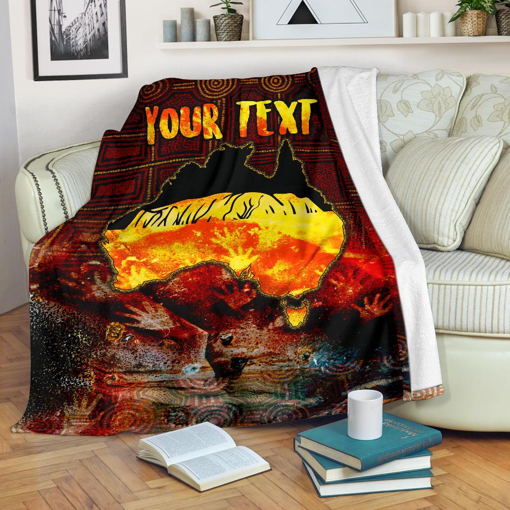 aboriginal-personalised-premium-blanket-anangu-custodians