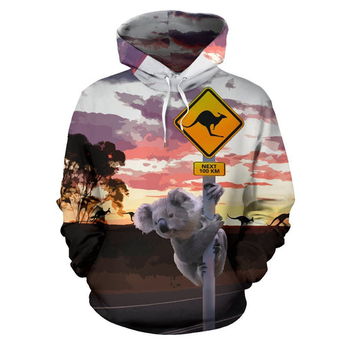 hoodie-koala-hoodie-kangaroo-sign-sunset-unisex