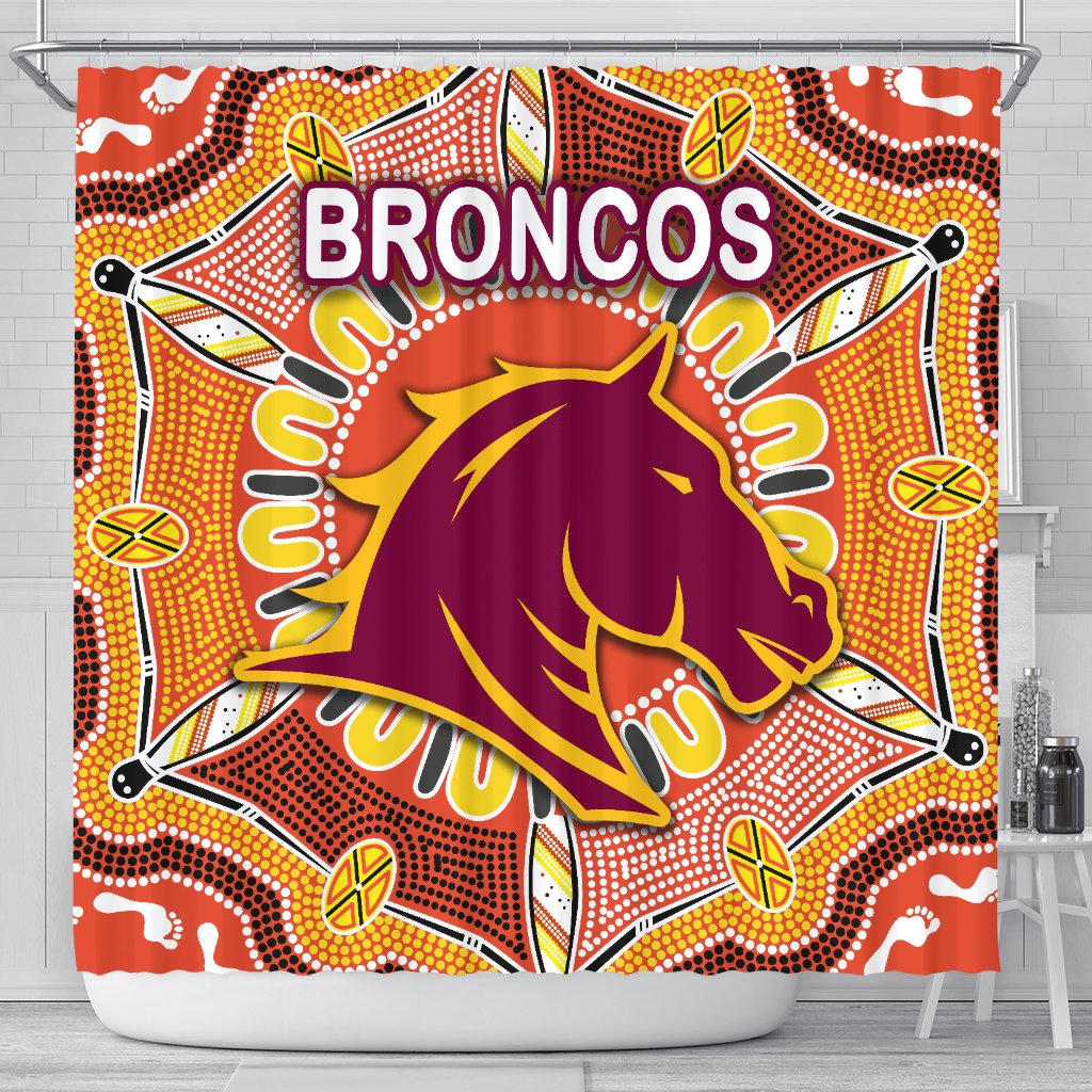 brisbane-shower-curtain-broncos-indigenous-warm-vibes