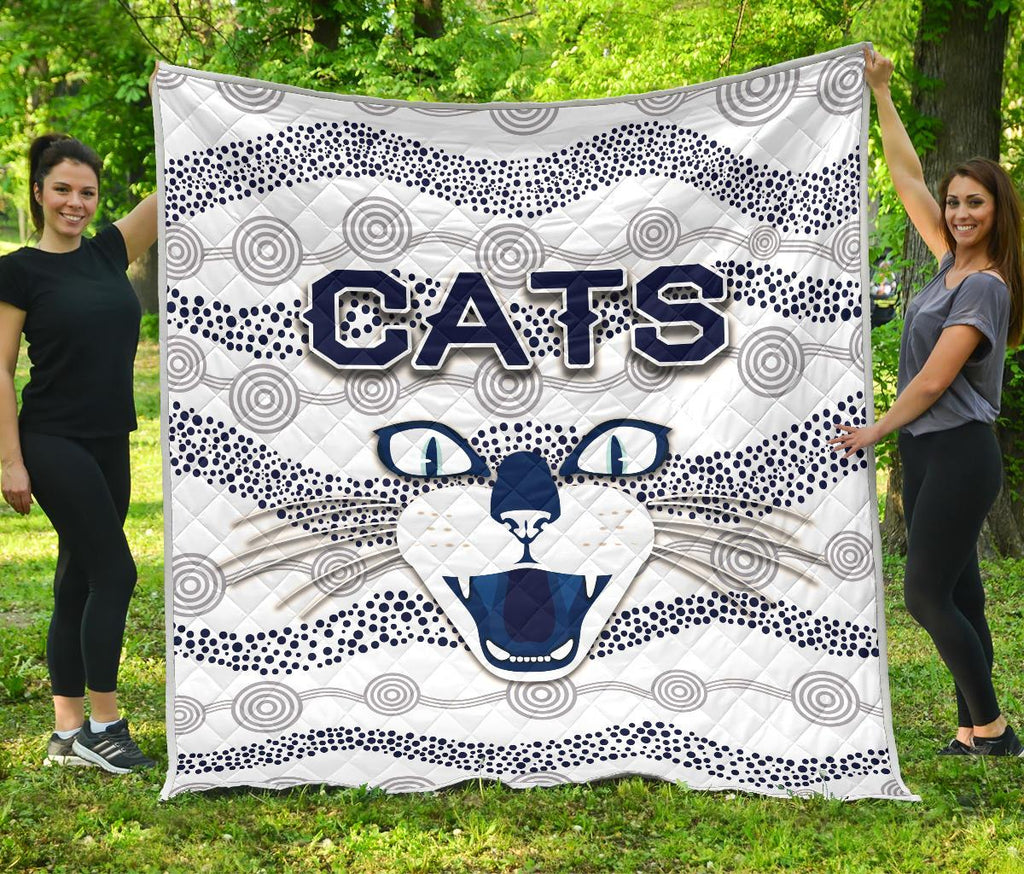geelong-premium-quilt-cats-indigenous-white