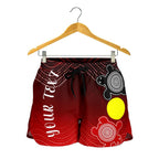 [Custom] Aboriginal Women's Shorts - Indigenous Circle Dot Painting Style - - Vibe Hoodie