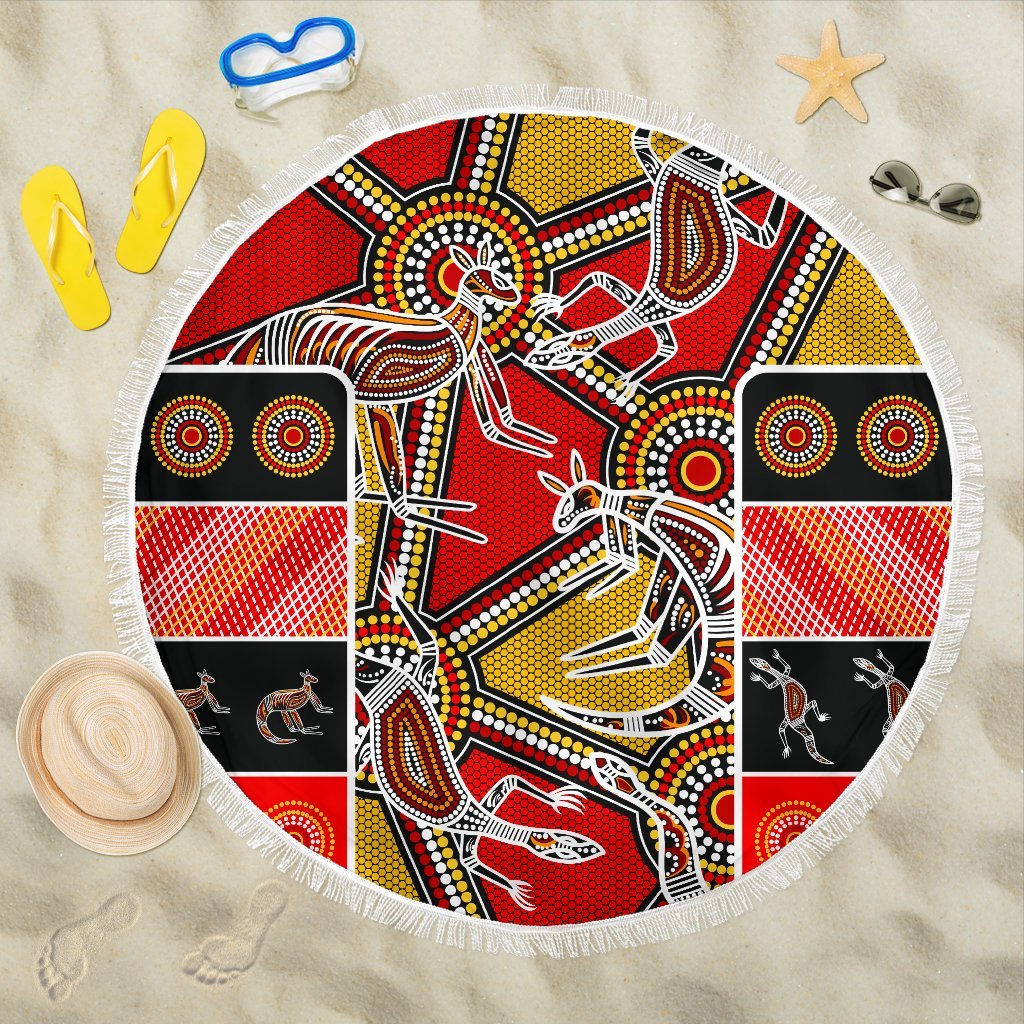 aboriginal-beach-blanket-kangaroo-dot-painting-patterns