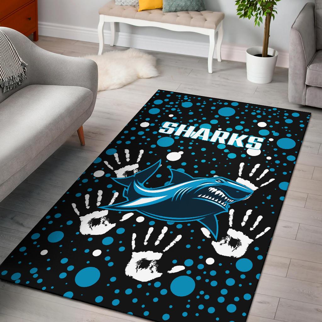sharks-rugby-indigenous-area-rug-minimalism-version