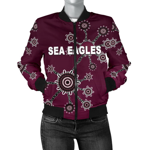 warringah-womens-bomber-jacket-sea-eagles-simple-indigenous