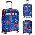 custom-text-aboriginal-luggage-cover-indigenous-footprint-patterns-blue-color