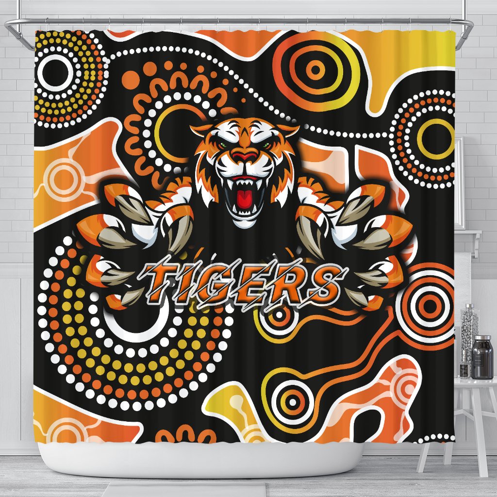 wests-shower-curtain-rugby-tigers-indigenous