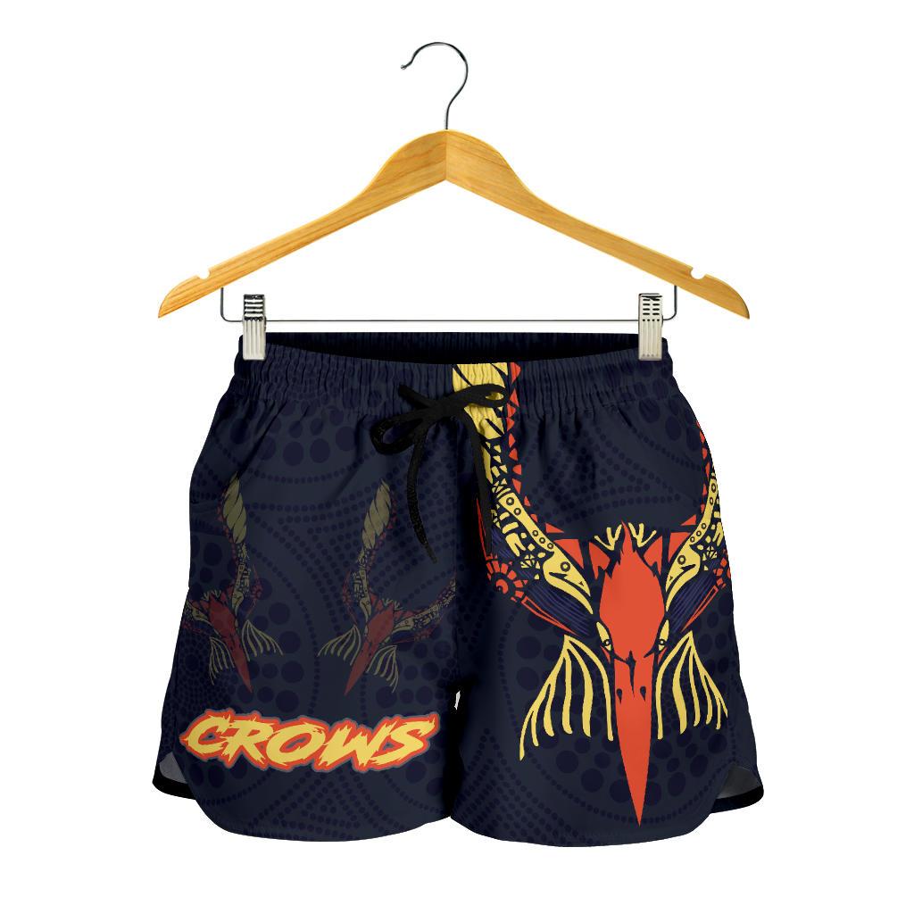 Adelaide Women Shorts Simple Indigenous Crows - Vibe Hoodie