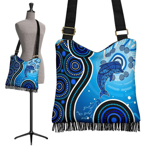 aboriginal-boho-handbag-dolphin-and-aboriginal-dot-patterns