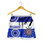 Bulldogs Women Shorts Indigenous Country Style No.1 - Vibe Hoodie