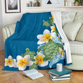 plumeria-sea-turtle-premium-blanket