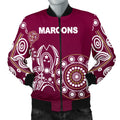 queensland-mens-bomber-jacket-maroons-simple-indigenous