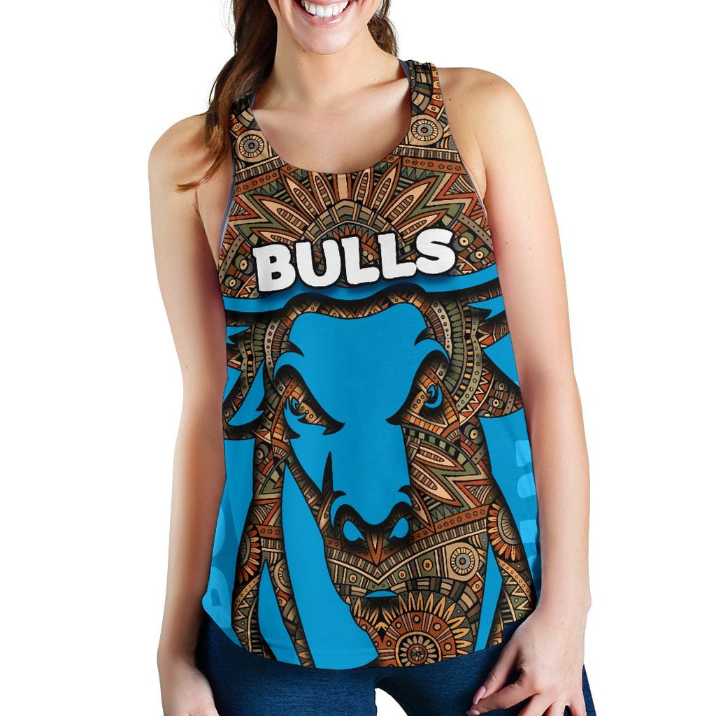 Bulls Women's Racerback Tank - Vibe Hoodie