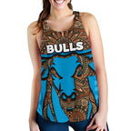 Bulls Women's Racerback Tank - Vibe Hoodie