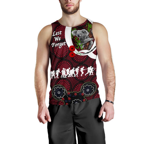 australia-mens-tank-top-queensland-reds-lest-we-forget-koala