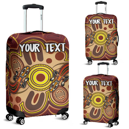 custom-aboriginal-luggage-covers-indigenous-lizard-dot-painting-art