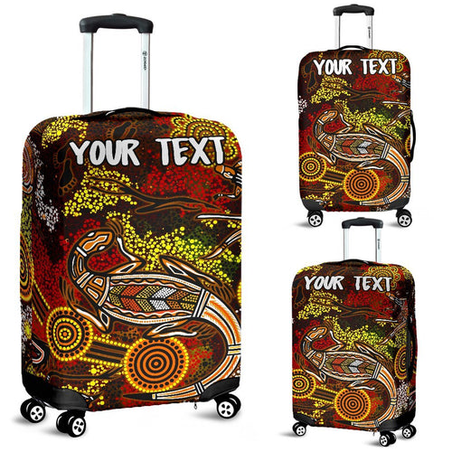 custom-aboriginal-luggage-covers-kangaroo-and-lizard-dot-painting-art