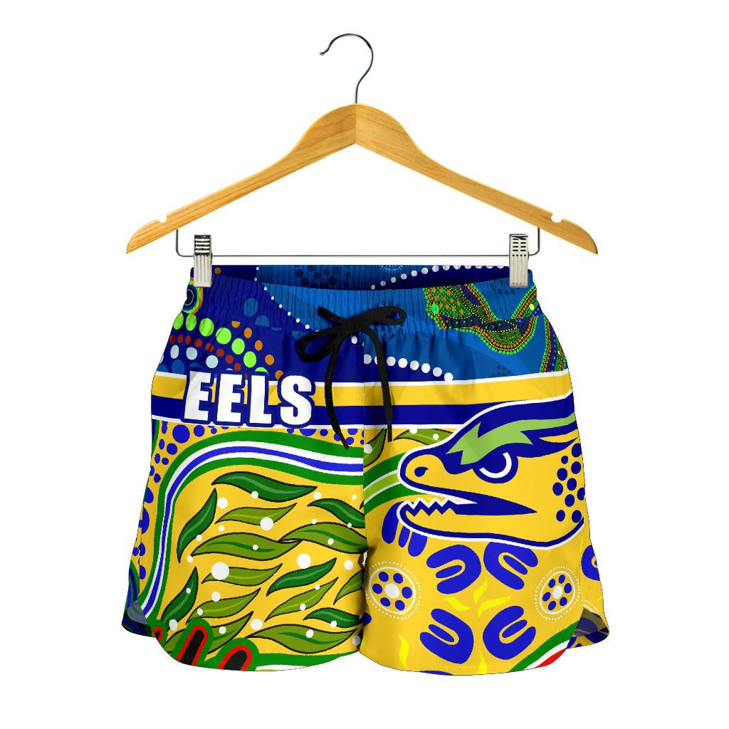 Eels Naidoc Special Women Shorts - Vibe Hoodie