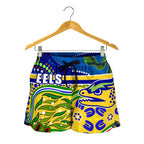 Eels Naidoc Special Women Shorts - Vibe Hoodie
