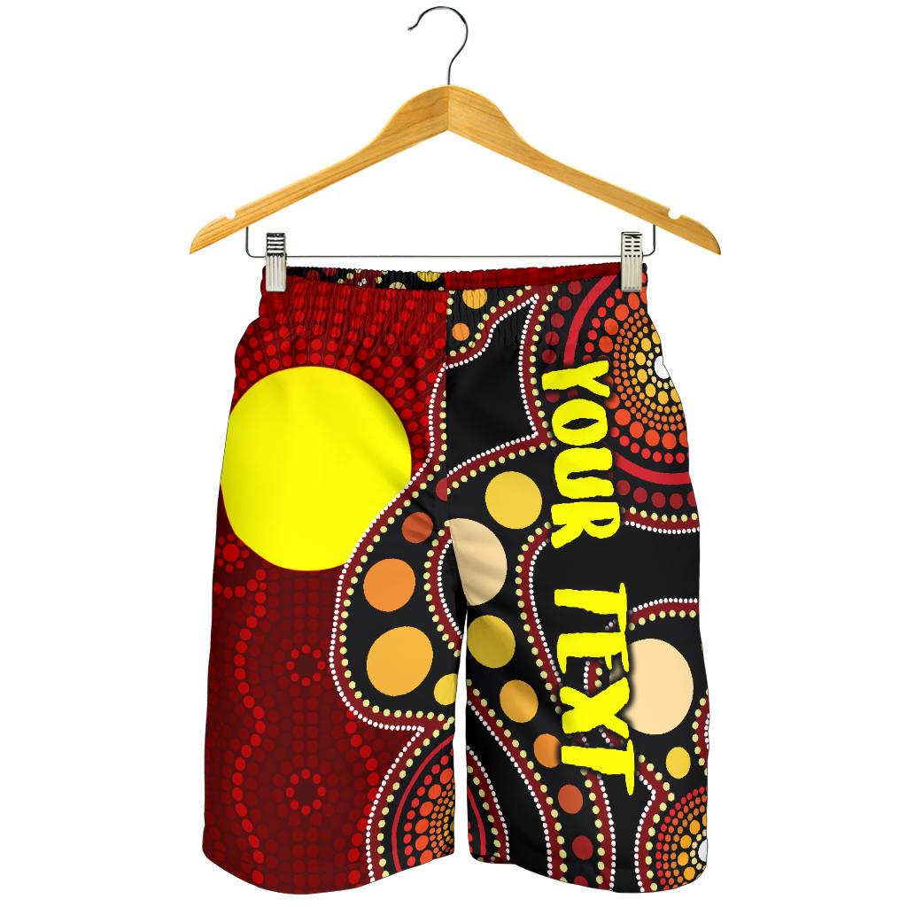 custom-mens-shorts-australia-aboriginal-lives-matter-flag