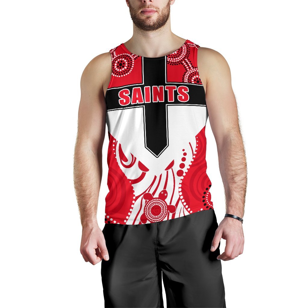 combo-men-tank-top-and-men-short-saints-enthusiasm-st-kilda-indigenous