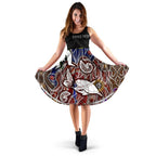 Personalised Women's Dress - Aboriginal Dot In Naidoc Week Style - Vibe Hoodie