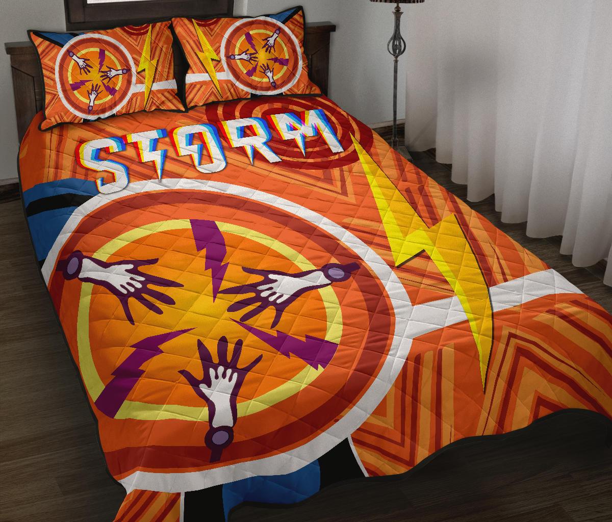 storm-quilt-bed-set-simple-indigenous-orange