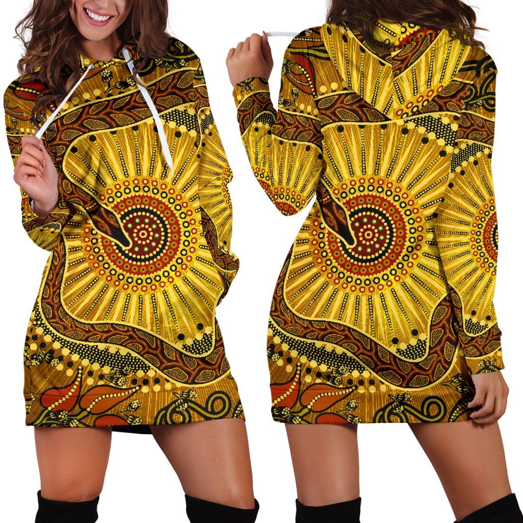 hoodie-dress-australian-aboriginal-snake-rainbow-serpent