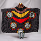 aboriginal-hooded-blanket-boomerang-art-circle-dot-painting