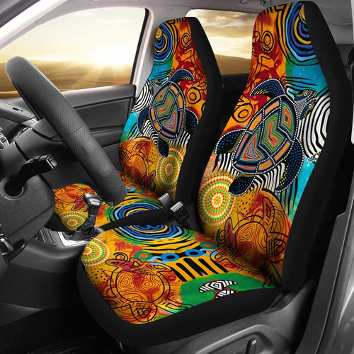 aboriginal-car-seat-covers-turtle-indigenous-art