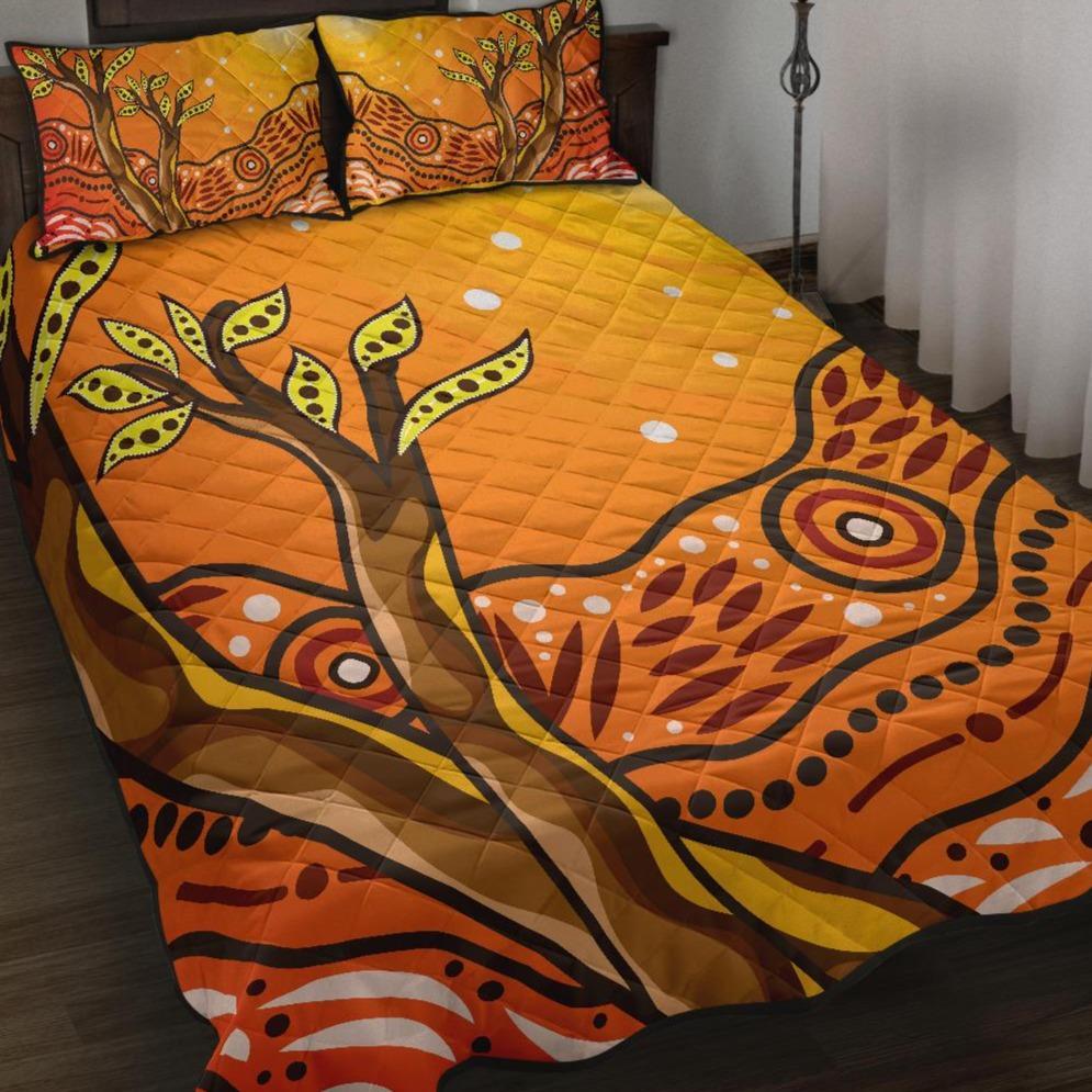 aboriginal-quilt-bed-set-tree-on-the-hill
