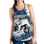 Bulldogs Women Racerback Tank Special Indigenous - Vibe Hoodie