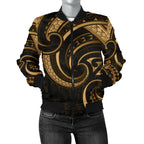 new-zealand-maori-mangopare-women-bomber-jacket-polynesian-gold