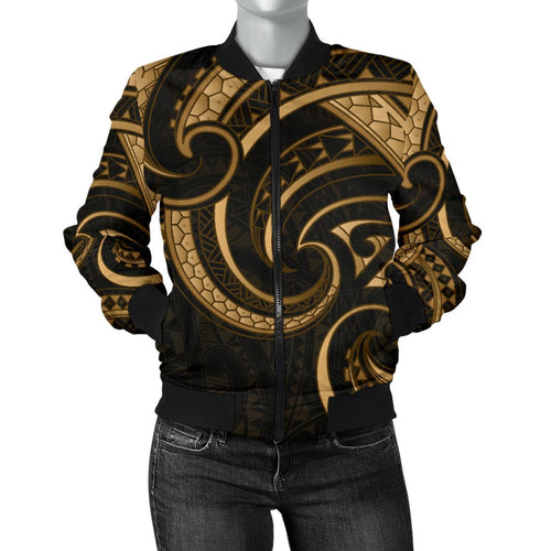 new-zealand-maori-mangopare-women-bomber-jacket-polynesian-gold