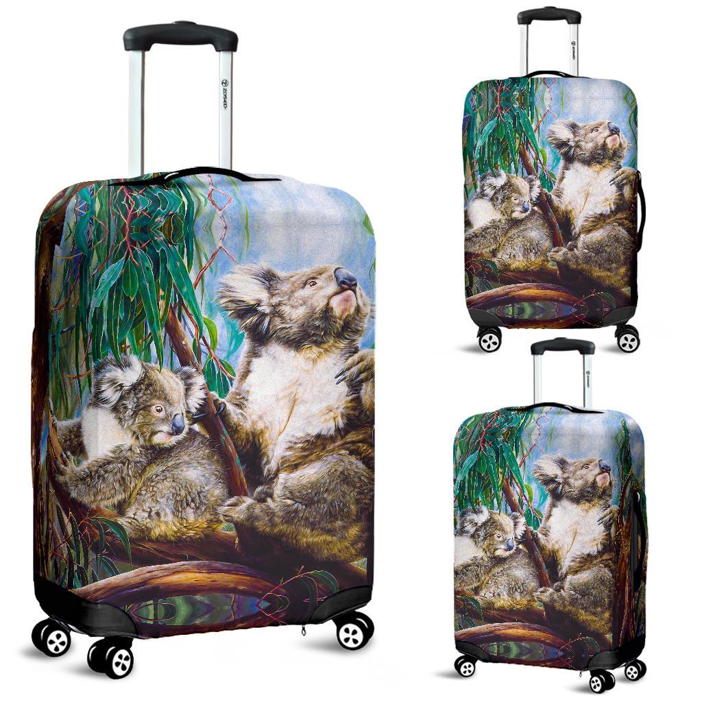 luggage-covers-koala-and-joey-suitcase-3d-art