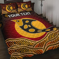personalised-quilt-bed-set-aboriginal-dot-patterns-fish