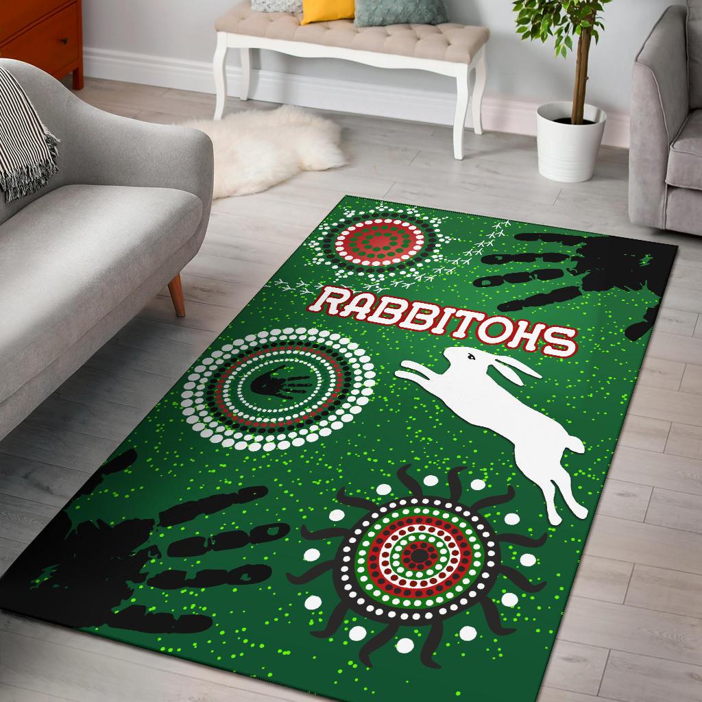 south-sydney-rabbitohs-indigenous-area-rug-country-style